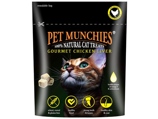 PET MUNCHIES CHICKEN LIVER CAT TREATS10G