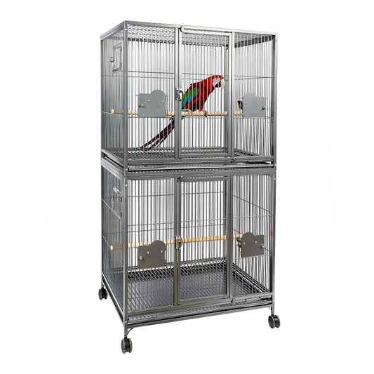 RC Parrot Double Cage