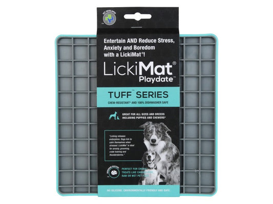 LICKIMAT PLAYDATE DELUXE TURQUOISE 20CM