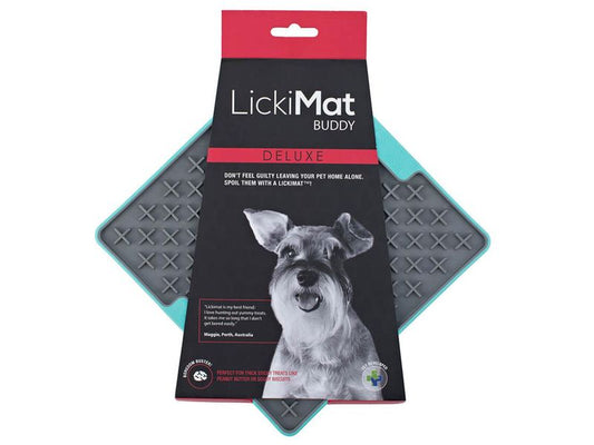 LICKIMAT BUDDY DELUXE TURQUOISE 20CM