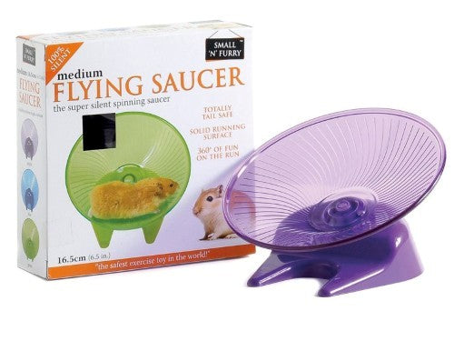 SMALL N FURRY FLYING SAUCER WHEEL 18.5CM
