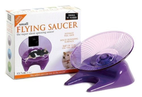 SMALL N FURRY FLYING SAUCER WHEEL 5"