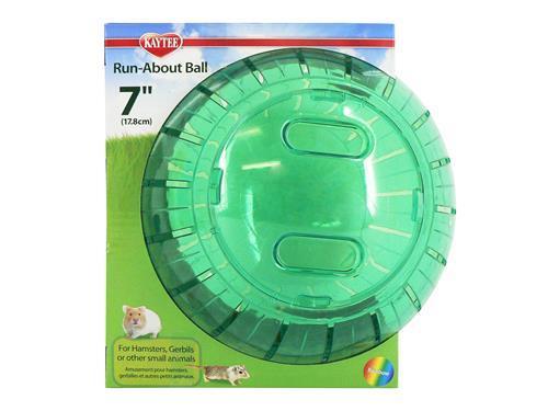 RUN-ABOUT HAMSTER BALL 7" RAINBOW