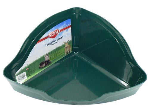 LARGE HI CORNER LITTER PAN 20" MULTI