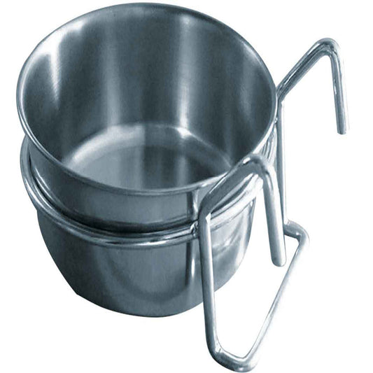 Stainless Steel Hook on Bowl 12 x 4cm