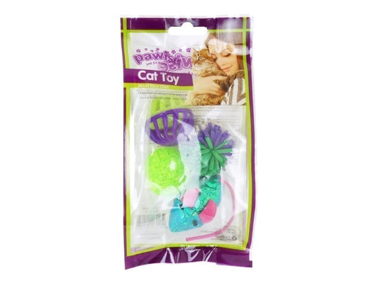 Pawise Assorted Cat Toy 4pk