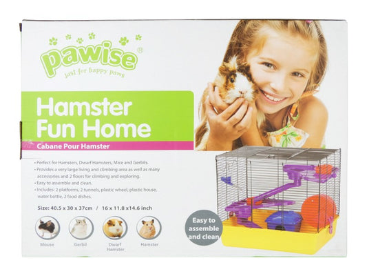 PAWISE HAMSTER FUN HOME LARGE 41X30X37CM