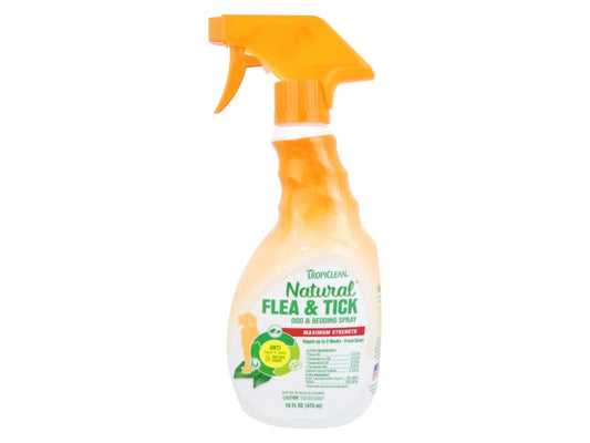 NATURAL FLEA+TICK PET SPRAY 473ML