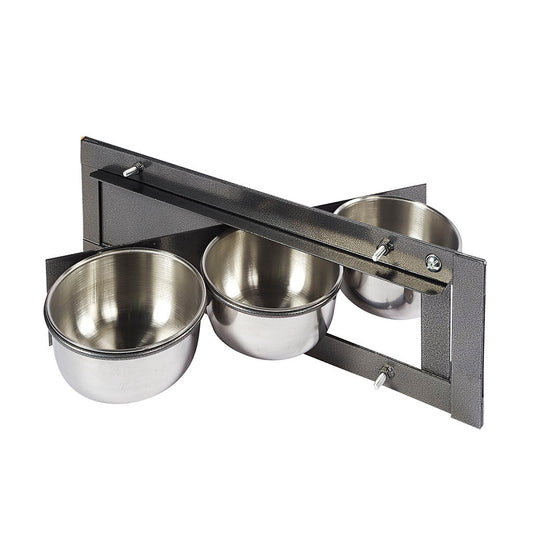 Swing Feeder 3 Bowl 6"