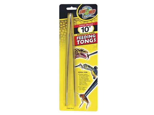 ZM 10" PROF FEEDING TONGS ST/STEEL